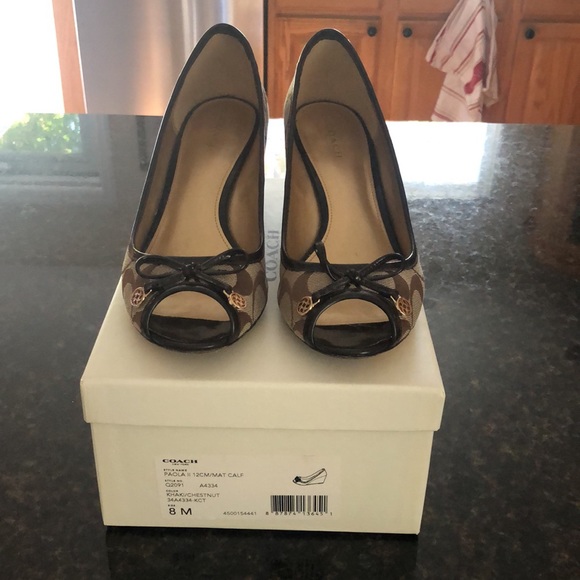 Coach Paola II 12CM/MAT CALF - Picture 1 of 7